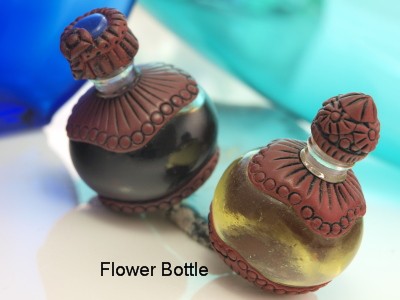 Patchouli Perfume in Flower Bottle